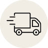 Lieferwagen-Symbol für kostenlosen Versand